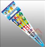 4PCS SPACE ROCKET
